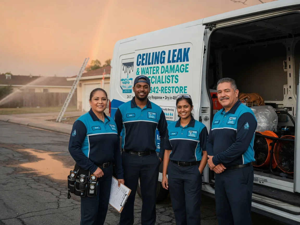 Ceiling Leak Cleanup company in Mary D, PA