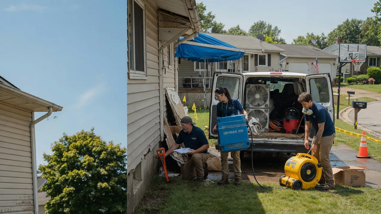 Ceiling Leak Cleanup in Mary D, PA near me