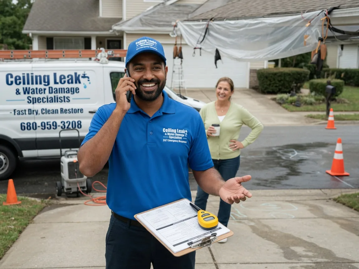 Ceiling Leak Cleanup Mary D, PA FAQs