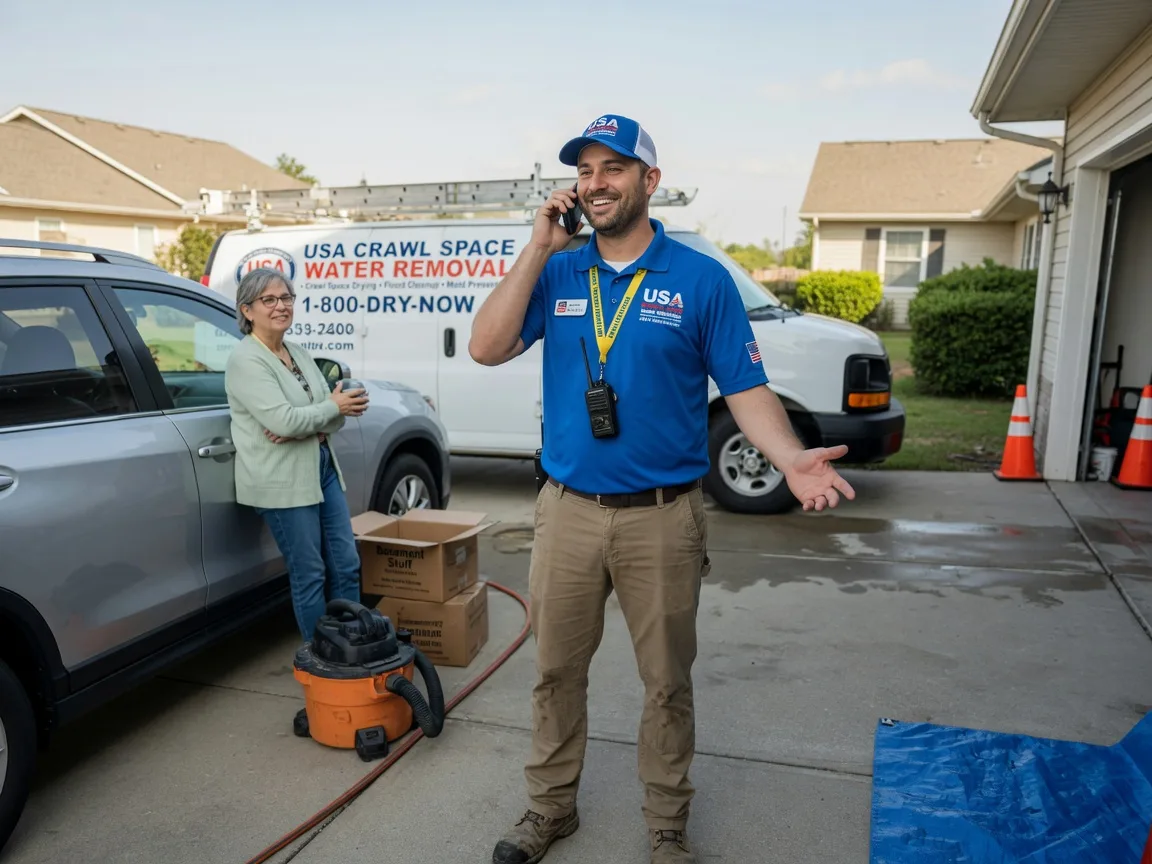 Crawl Space Water Removal Mary D, PA FAQs